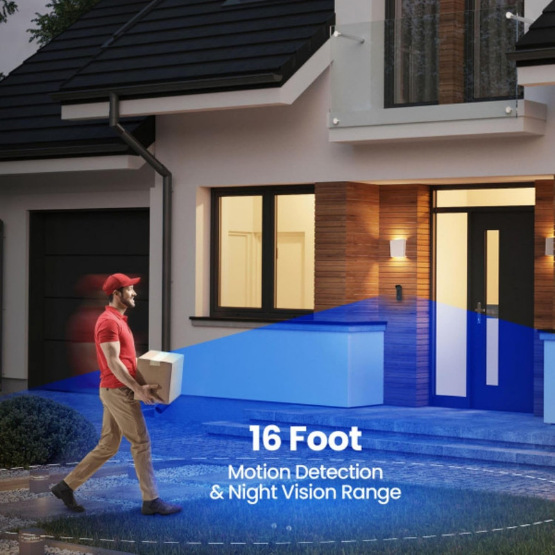 Smart Video Doorbell Camera, 2.4Ghz Wi-Fi, No Hub, Two-Way Audio, Advance Motion gallery