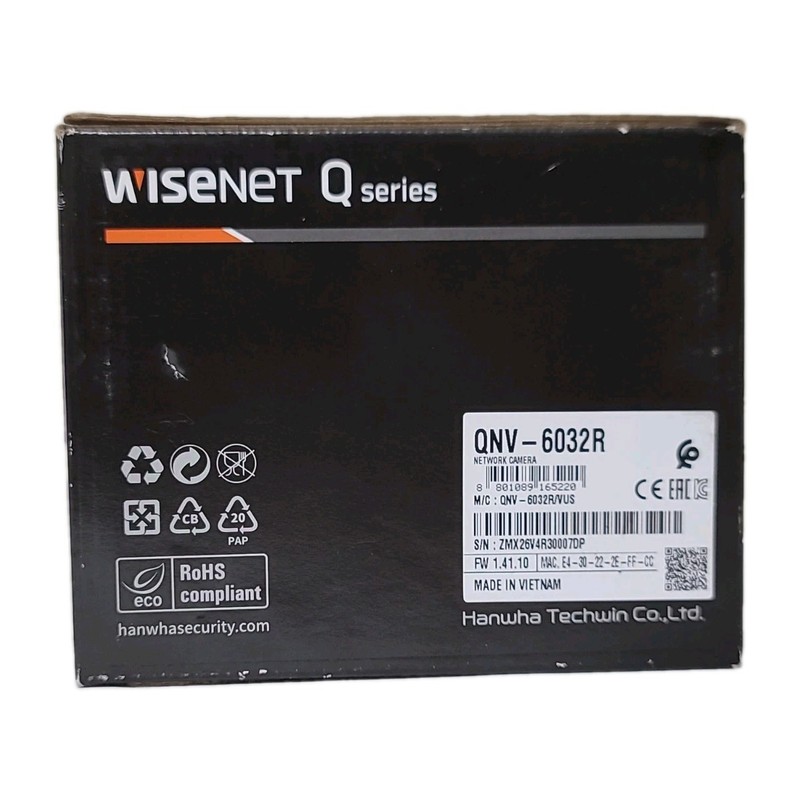 WISENET QNV-6032R/60022R/6012R 2MP Outdoor Network Dome Camera with Night Vision gallery