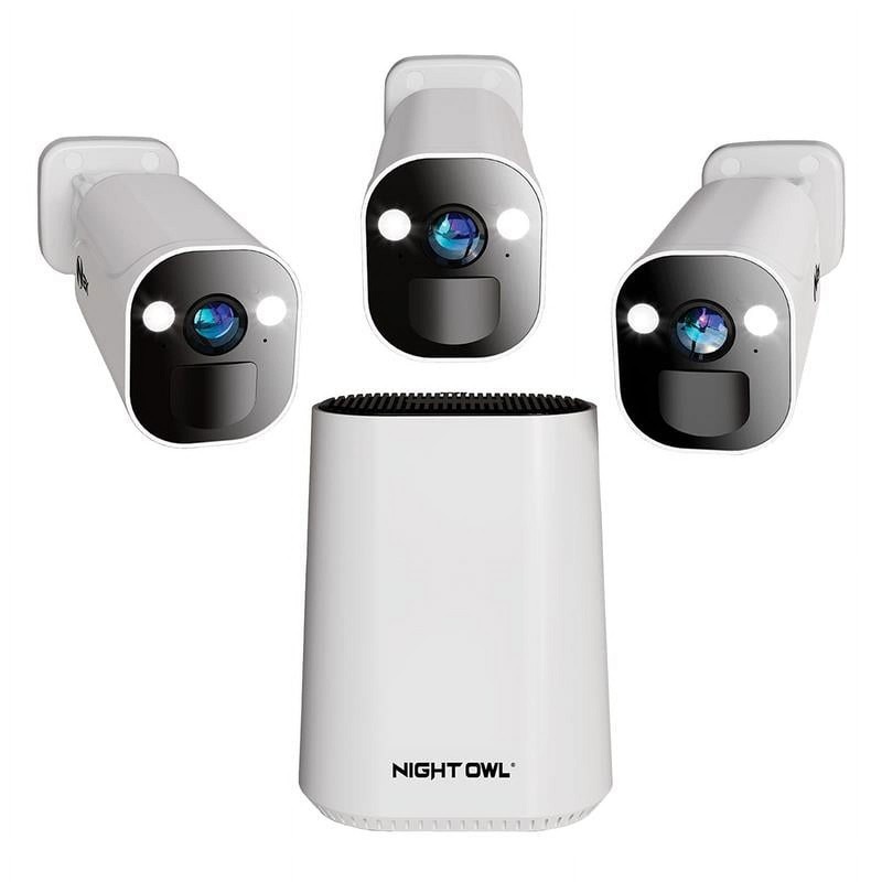 Night Owl FWR8-64GB-B43L Expandable Wi-Fi Security Hub with 64GB microSD Card