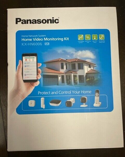 Panasonic KX-HN6006 Home Network System Video Monitoring Kit New Sealed Look