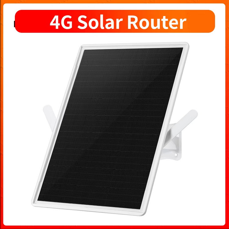 15W 4G SIM Card Solar Router With Solar Panel Built-in 20000mAH Battery Router 2