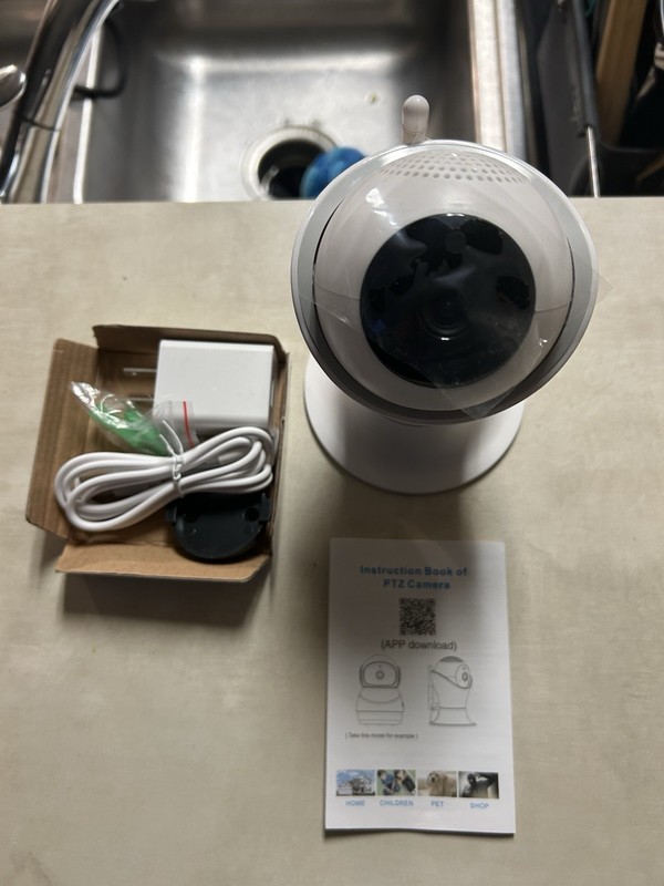 PTZ FullHD 360 Smart Home Monitoring Camera