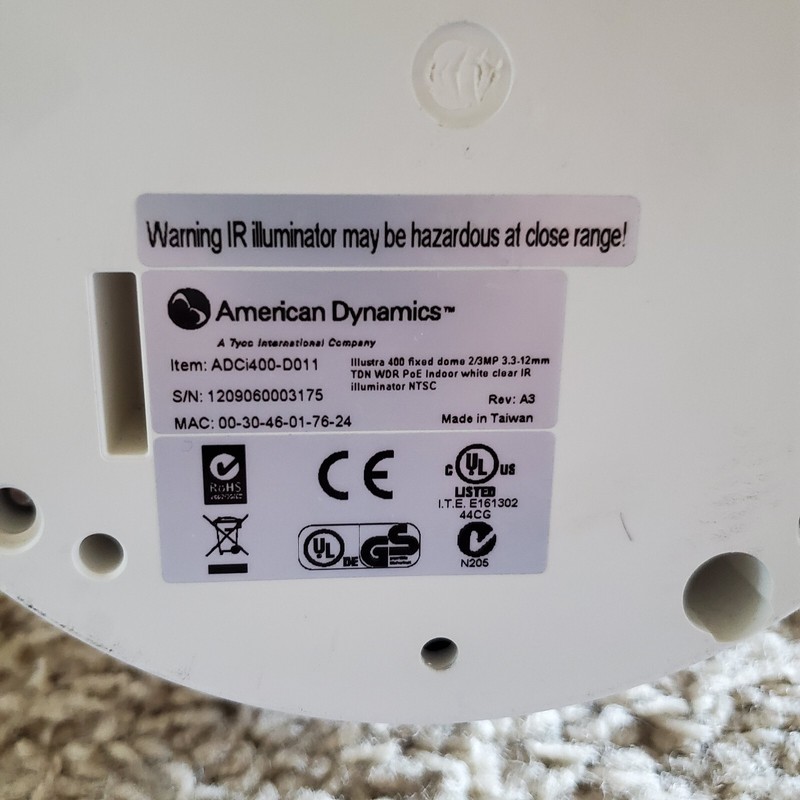 Illustra 400 Mini Dome Camera, ADCi400-D011 gallery