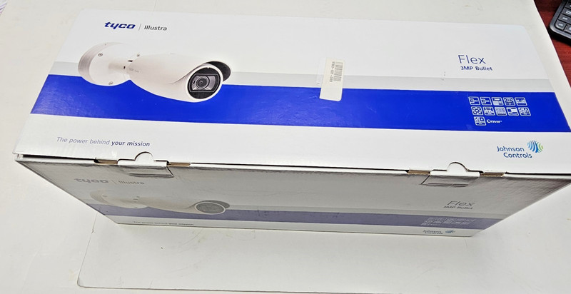 American Dynamics IFS03-B21-OI03 Illustra Flex Gen 3 Bullet Camera NEW