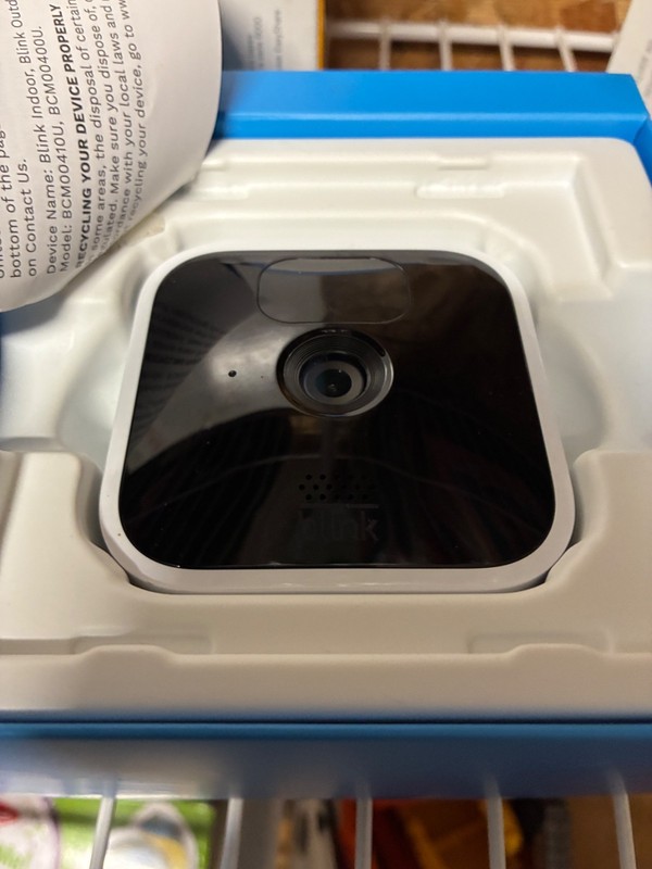 NEW Blink Indoor Add-on Security Camera Open Box 2020 NO Sync Module BIN $20 gallery