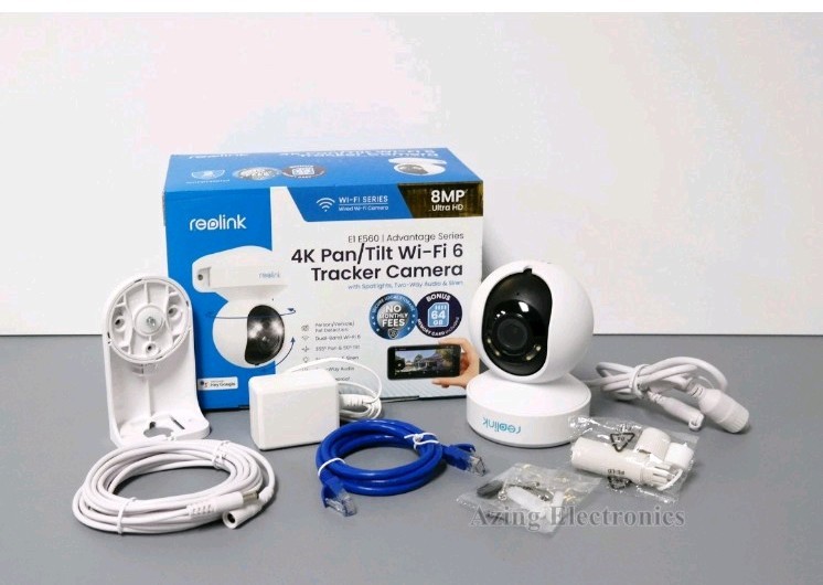 Reolink Outdoor E model 4k PTZ Brand New Open Box