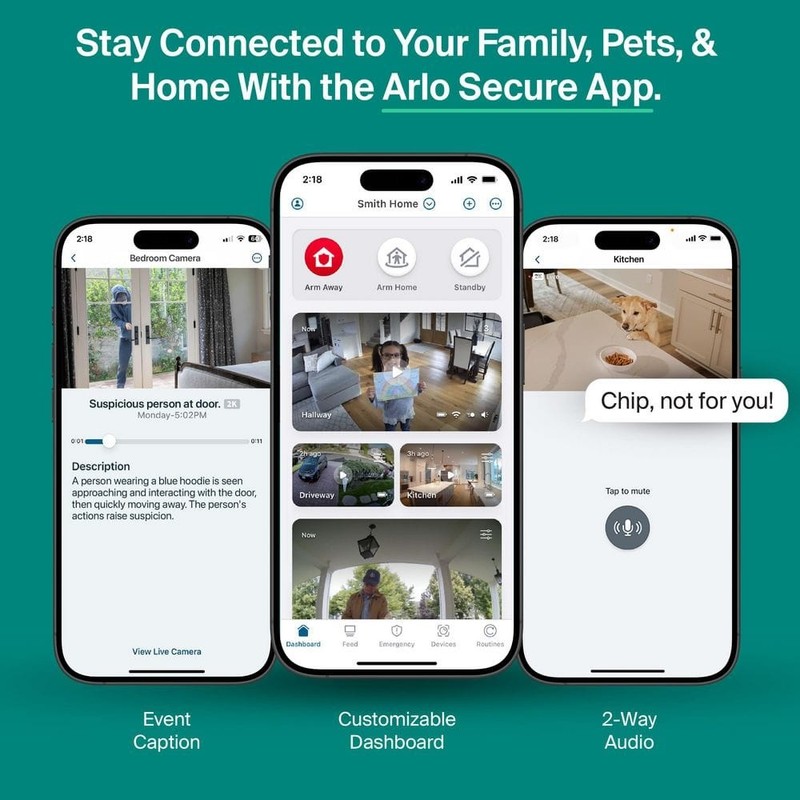 Essential Plug-In Indoor Security Camera 2K (3Rd Gen) with Dual-Band Wi-Fi and P gallery
