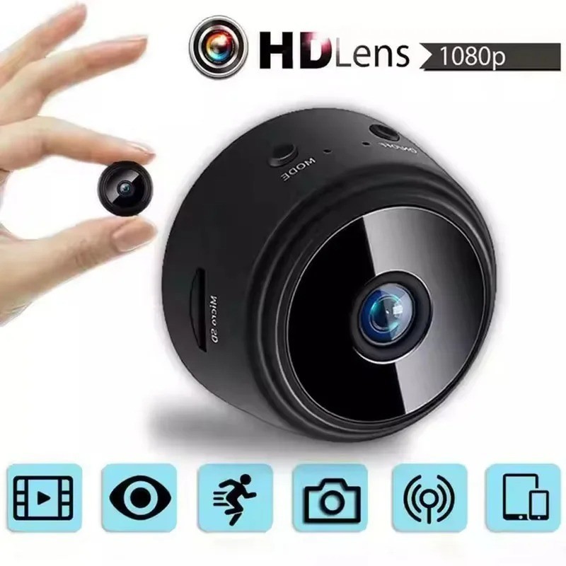 Mini Wireless Record Camera WiFi IP Home Security DVR Night Vision HD USB 1080P gallery