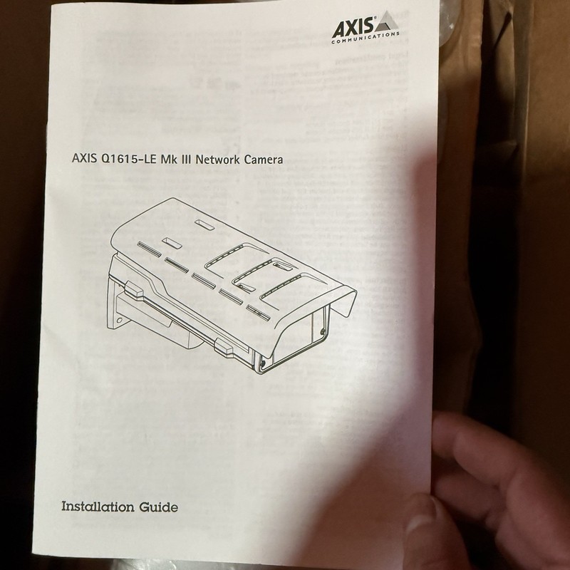 Axis Network Camera Q1615-LE Mk III gallery