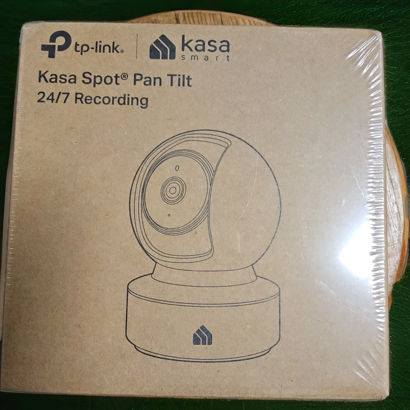 Kasa 1080p Indoor Pan/Tilt Wired Security Camera – Works as a 1 Pack, Black