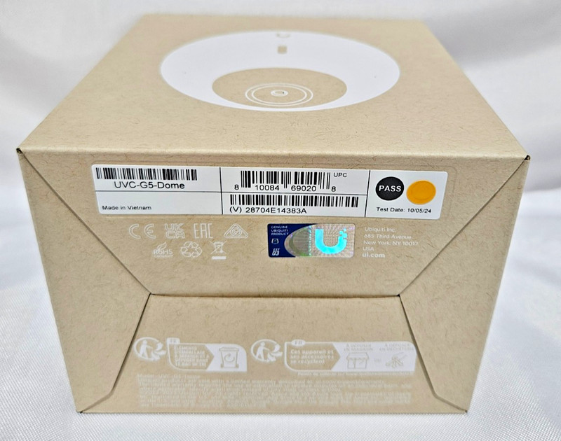 Ubiquiti UniFi Protect G5 Dome UVC-G5-Dome 2K PoE Camera - Brand New Sealed gallery