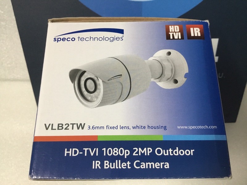 Speco VLB2TW Security Color Camera W/ 2MP 3.6mm HD-TVI 1080P / 960H Analog NEW! gallery