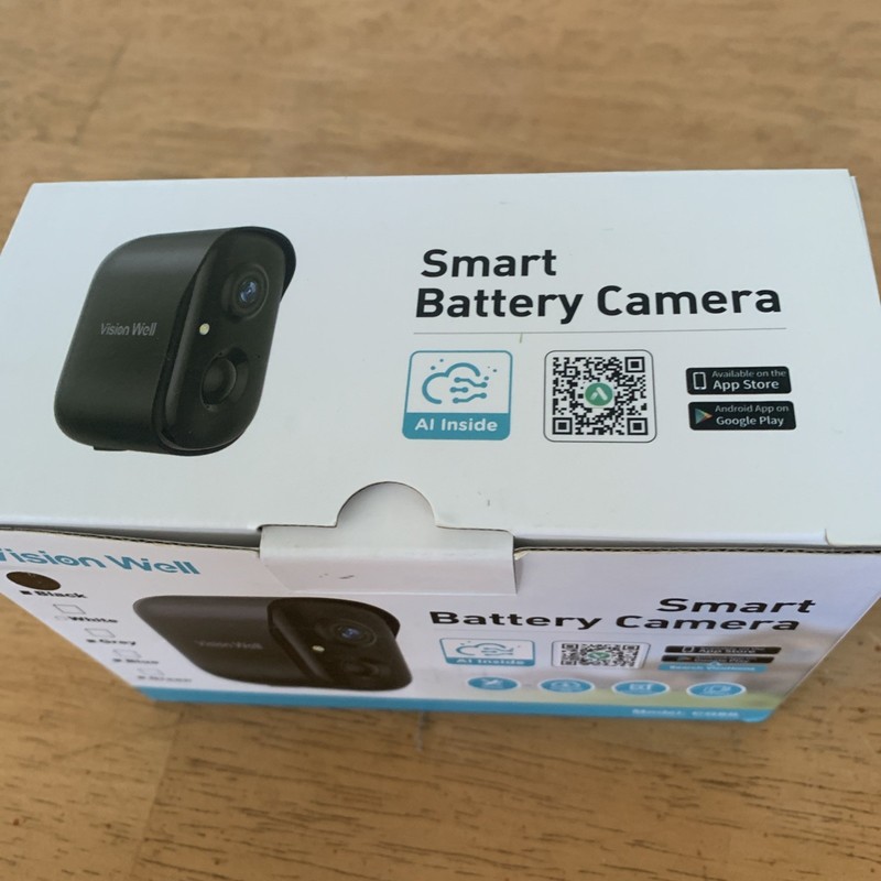 Vision Well Smart Battery Camera CG6S – WiFi HD Security gallery