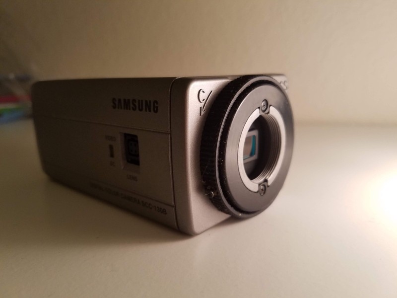 Lot of 5 – Samsung SCC-130B Indoor CCTV Box Security Camera Surveillance NO LENS