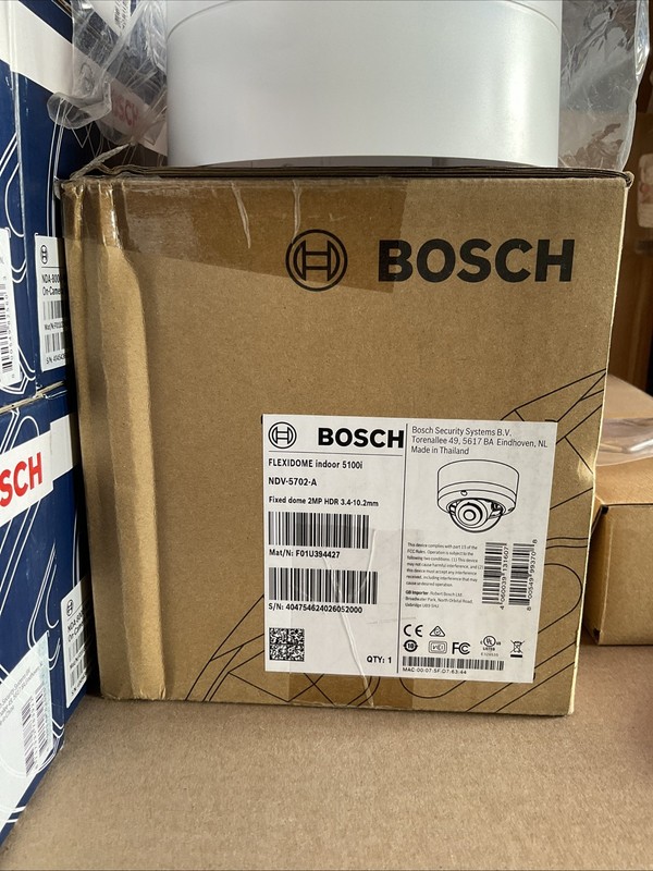 Bosch 2 Megapixel Surveillance Camera - Color - Dome (nde-5702-a) J-60 gallery
