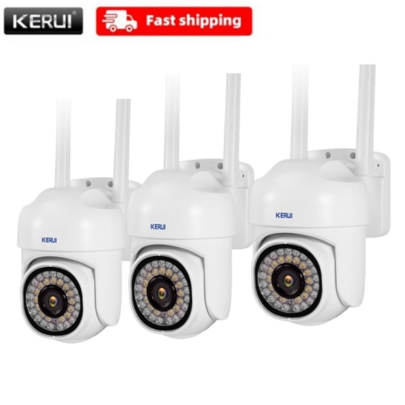 3Pack 1080P Wireless 5MP WiFi Security Camera System Smart Outdoor Night Vision