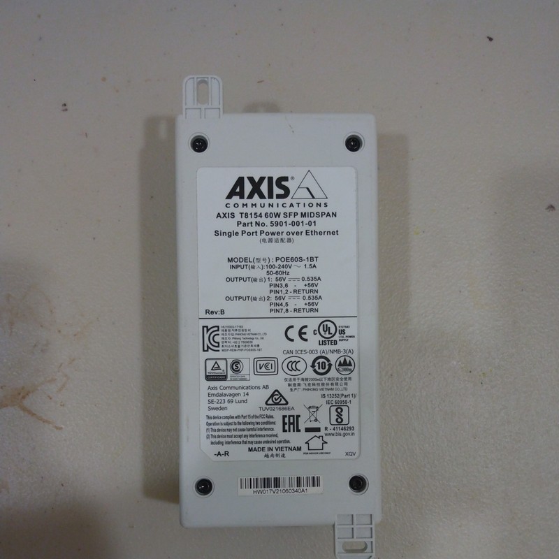 AXIS - T8154 - POWER OVER ETERNET - POE60S-1TB USED gallery