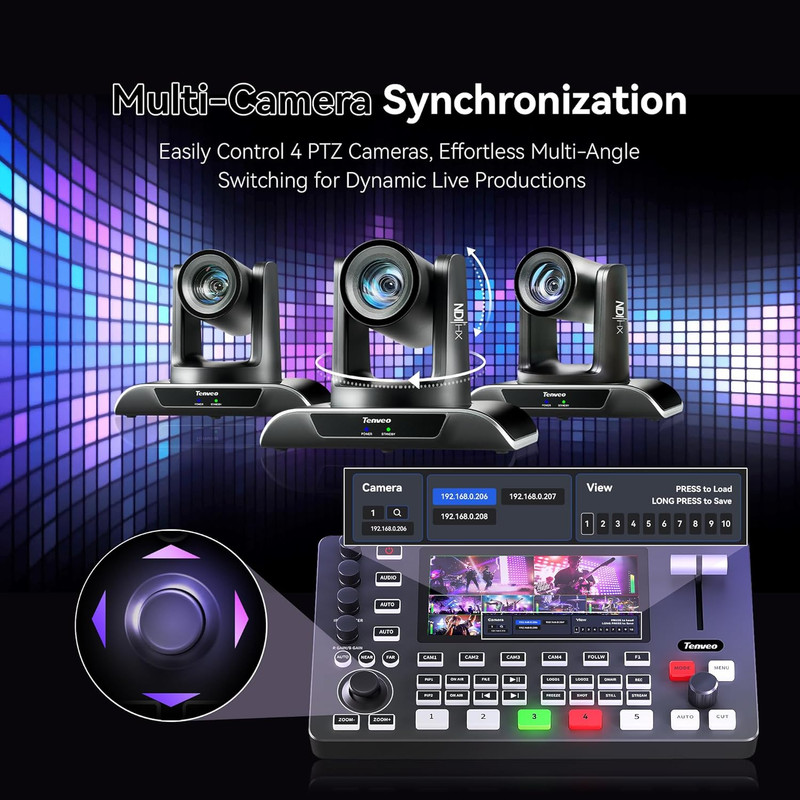 PTZ Camera Bundle/Kits - 20X AI Auto-Tracking PTZ Camera(2Pcs) with Hdmi/Usb3.0/ gallery