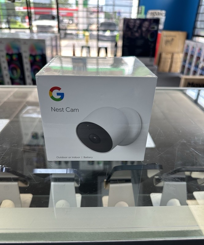Indoor/Outdoor Camera Google Nest – Snow, Pack of 1 BRAND NEW