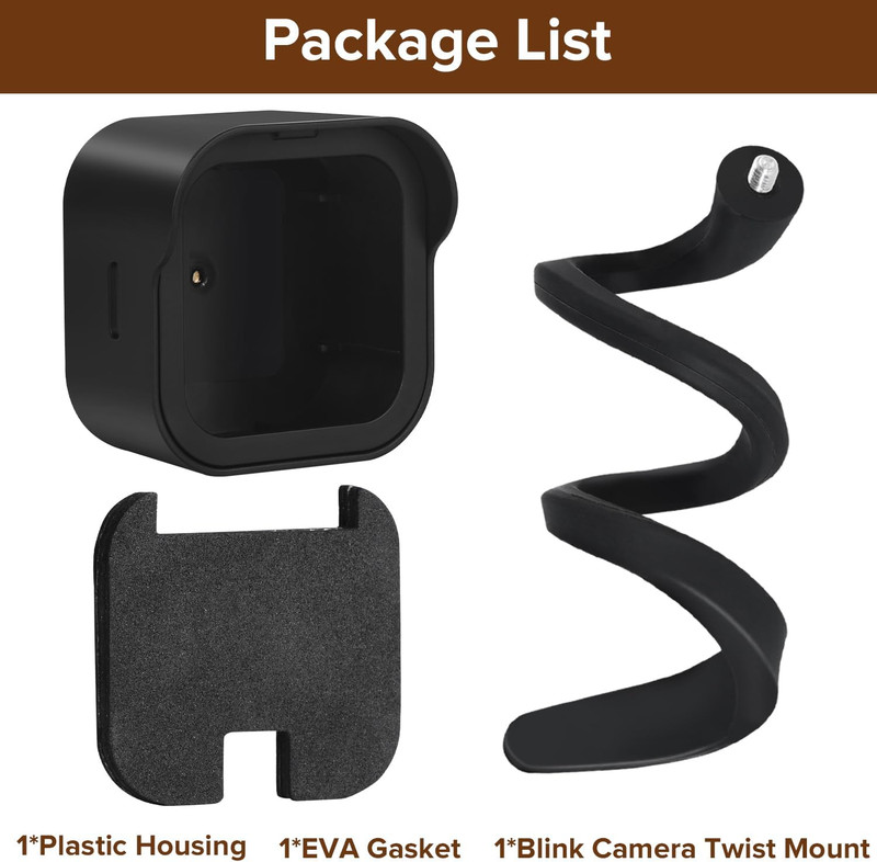 delilyn Flexible Twist Mount for All-New Blink Outdoor 4 (4th Gen) & Blink Outdo gallery
