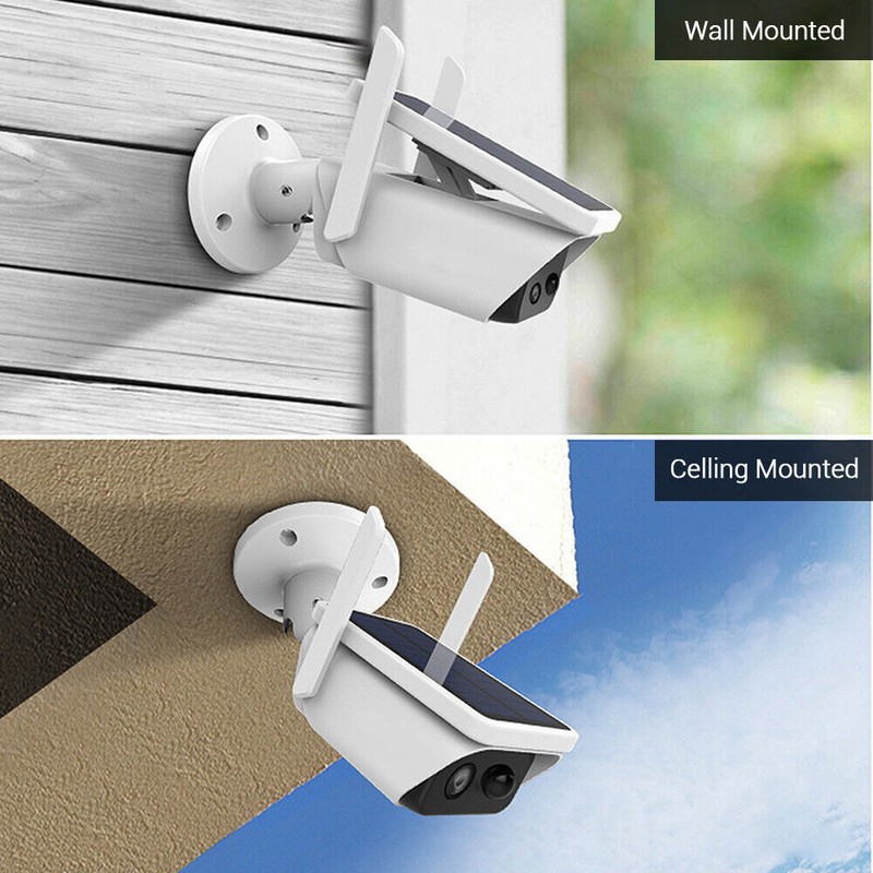 Wireless Solar-Powered Network Camera – Outdoor Security Monitoring Solution gallery