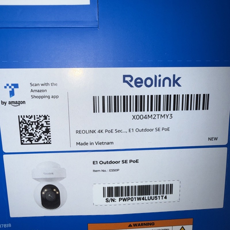 Reolink E1 Outdoor SE PoE 4K 8MP Auto-Tracking PoE Security Camera 360° Coverage gallery