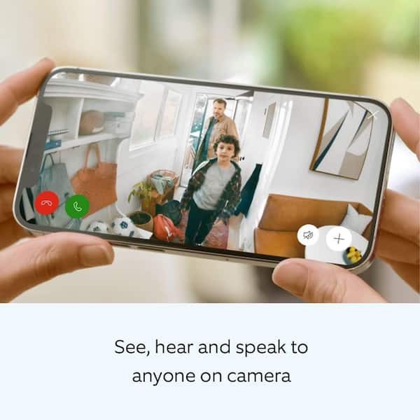 Ring Indoor Cam 2nd Gen Plug-In 1080p HD WiFi Security Camera White (Ships Free) gallery