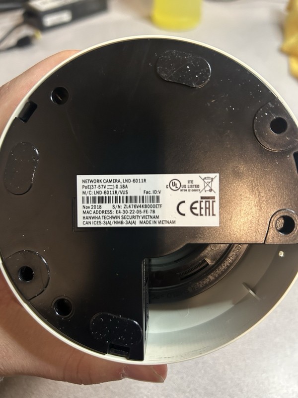 Wisenet Network Camera LND-6011R gallery