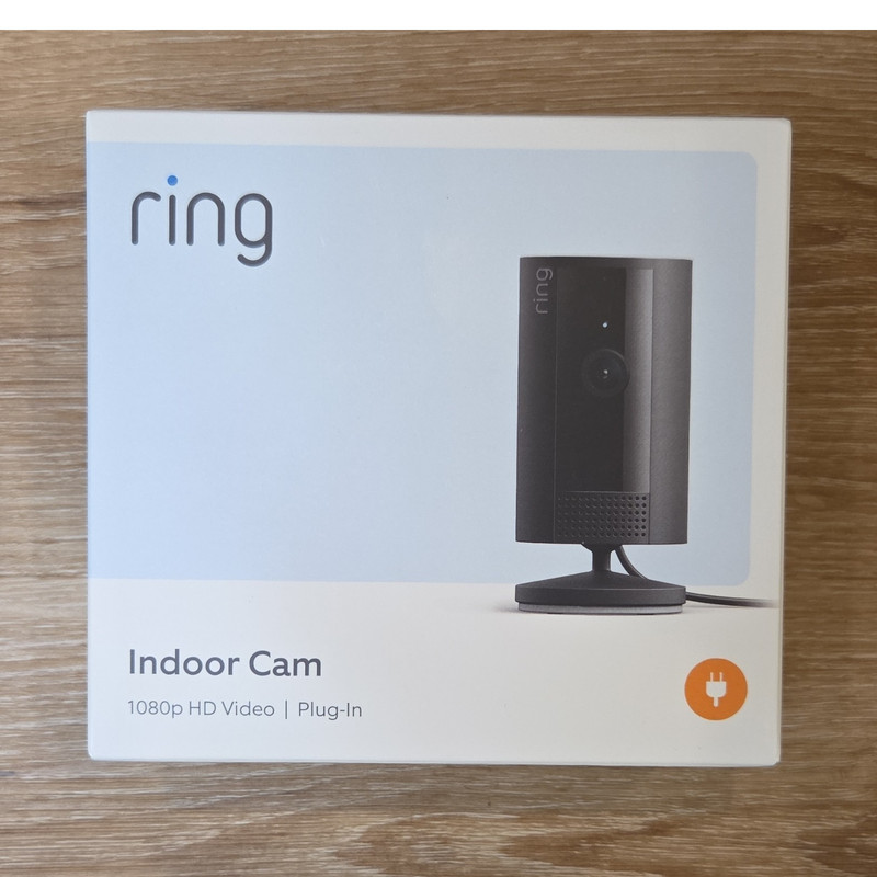 Ring Indoor Cam (2nd Gen) 1080p Plug-In Wi-Fi Indoor Security Camera Black