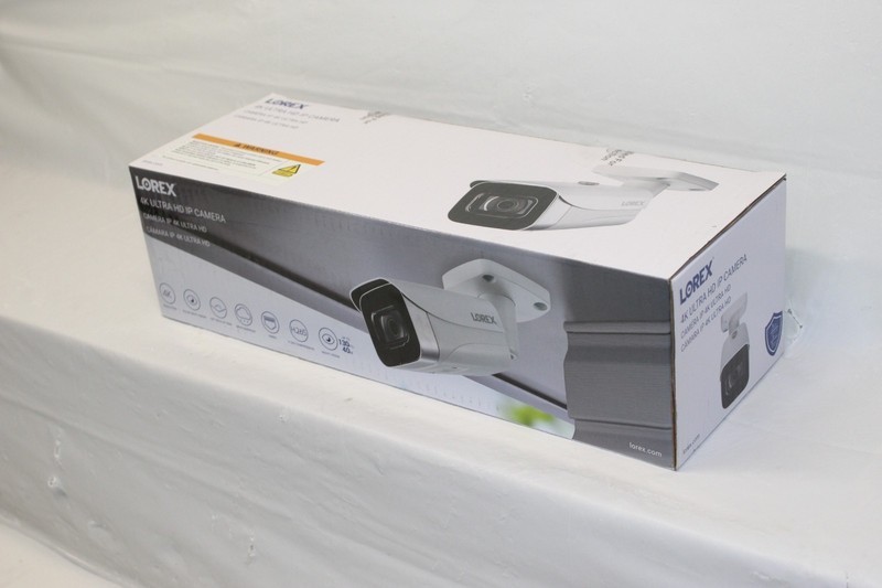 Lorex Fusion 4K IP Bullet Camera Wired Long Range IR Weatherproof Q32 gallery