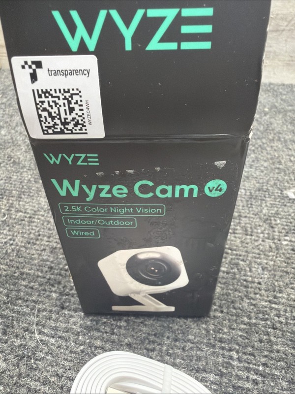 Wyze Cam v4 WYZEC4 2K Color Night Vision Indoor Outdoor Wired Security Camera gallery