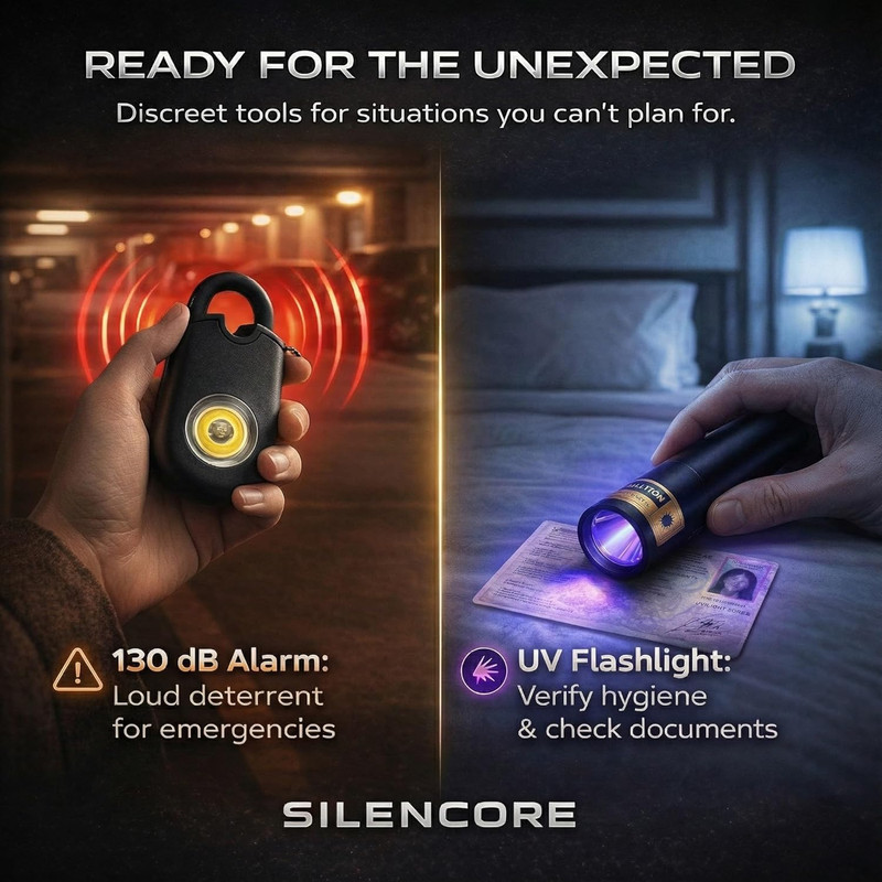 Travel Privacy Protection Kit: Hidden Camera & GPS Tracker Detector Set gallery