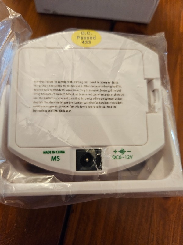 NEW Smart caregiver 433- Ms wireless motion sensor only gallery