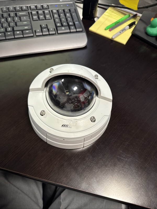 AXIS P3343 6mm PoE Fixed Dome Network Camera Tested & Working