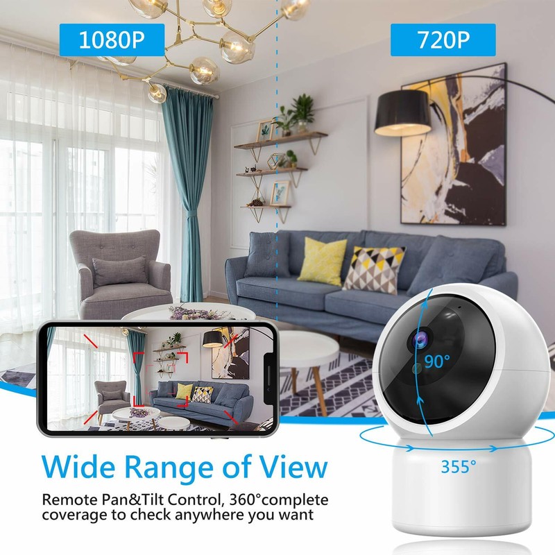 1080P WiFi IP Camera Baby Home Security Monitor Night Vision Motion Detection gallery
