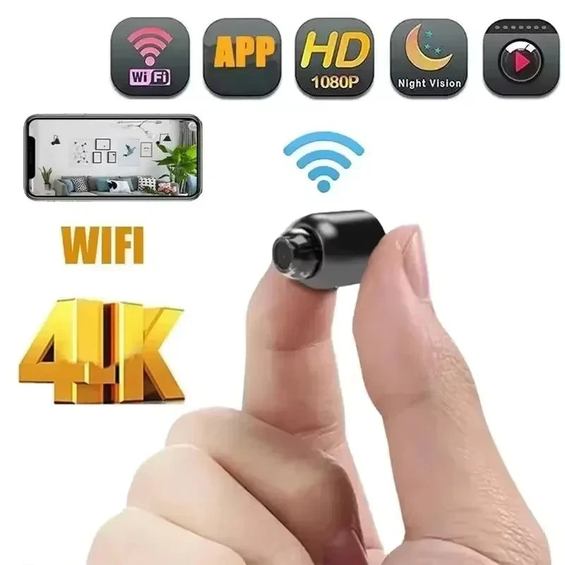 Mini Camera 1080P Clear Night Vision Lightweight Portable Premium Cams Motion De gallery