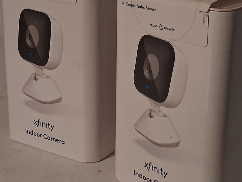 Lot Of 2 Xfinity Indoor Cameras New In Box gallery