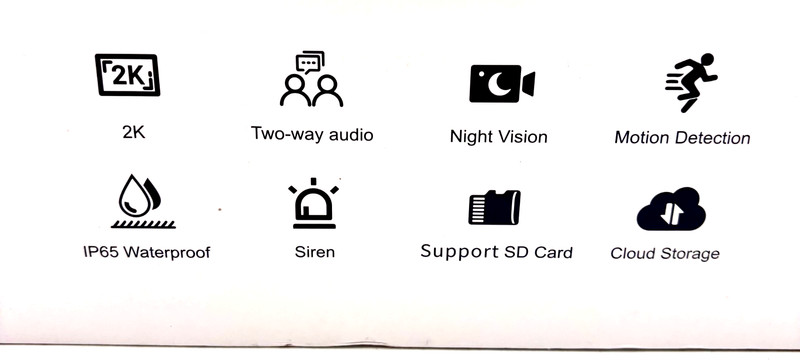 ARCCTV 2K Smart Security Camera Wireless Battery Powered IP65 gallery