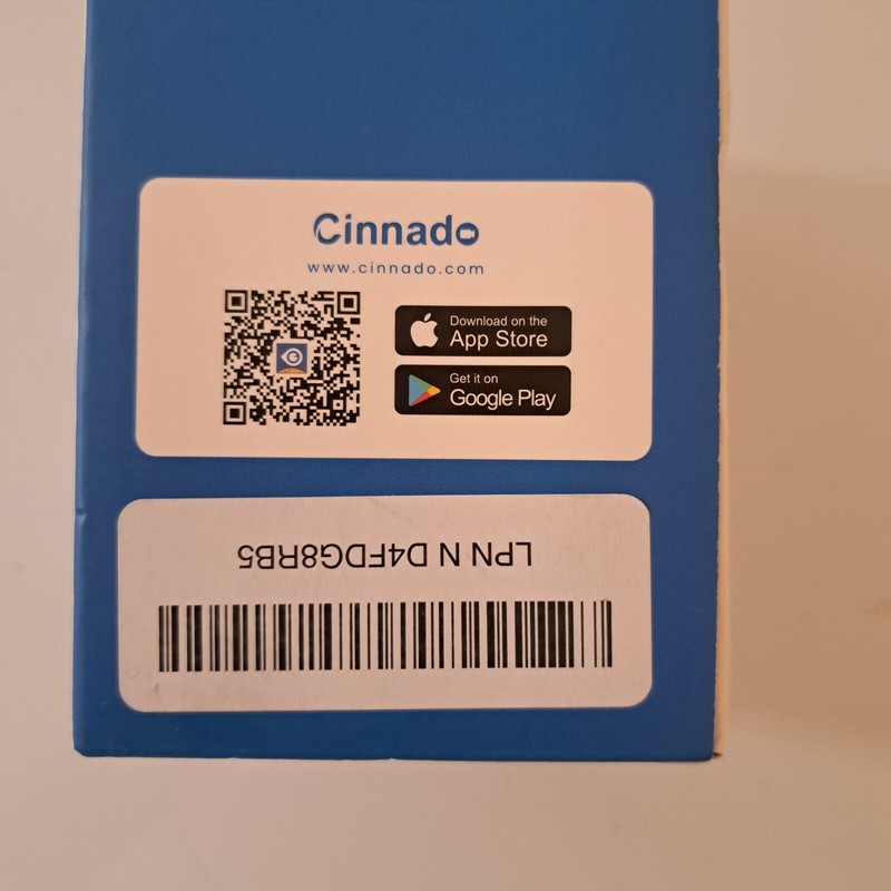 Cinnado D1 2K Indoor Security Camera Lightiy Used gallery