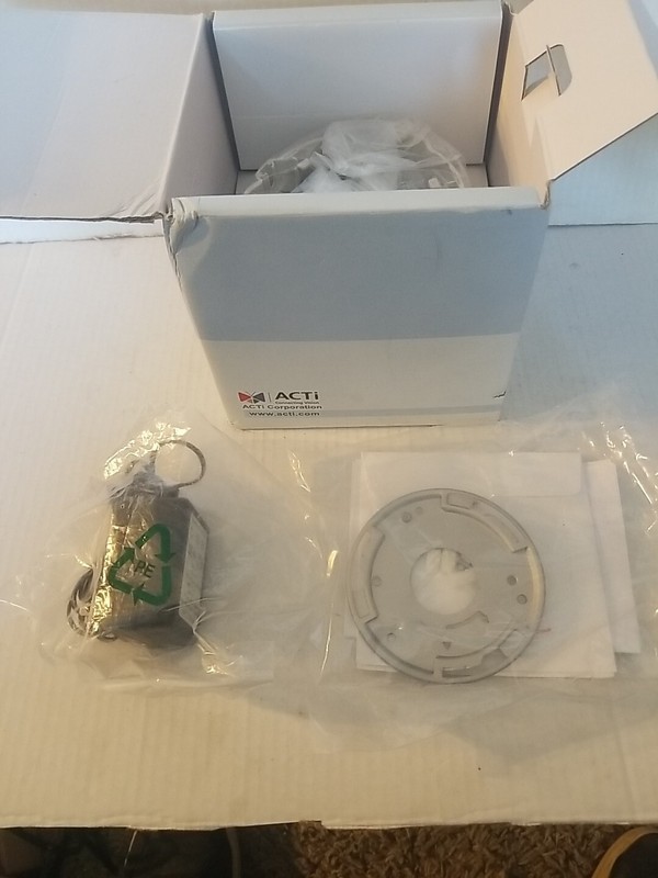 ACTi Corp. ACM-3401 IP Indoor Dome, New In Box. Free Shipping gallery