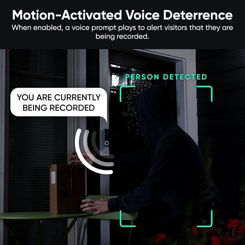 Wireless Video Doorbell with 1536p HD+ & Color Night Vision - Smart Security gallery
