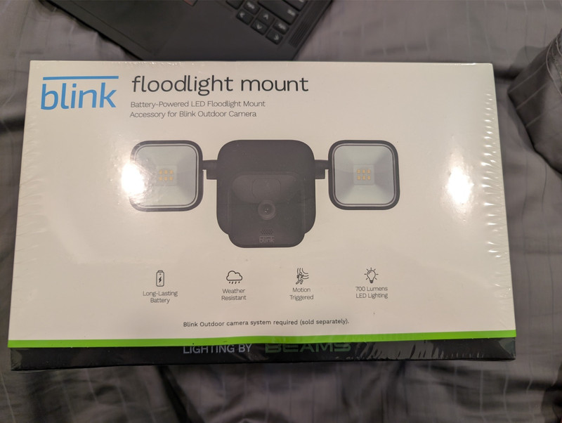 *Brand New* Floodlight Mount Accessory for Blink Outdoor Camera – Black
