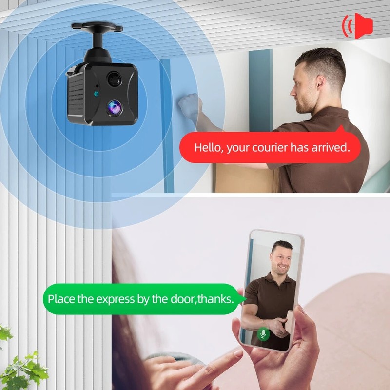 Portable Cellular Camera, 4G Car Security Camera, 20-Day Standby Battery Life gallery