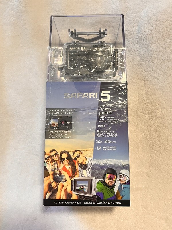 NEW Safari 5D Camera Action Camera Kit