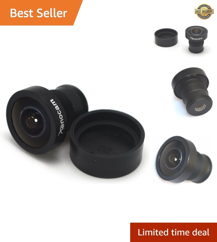 Versatile 2.1mm CCTV Lens, 120° Wide Angle, F2.0 Aperture, C Mount Compatible