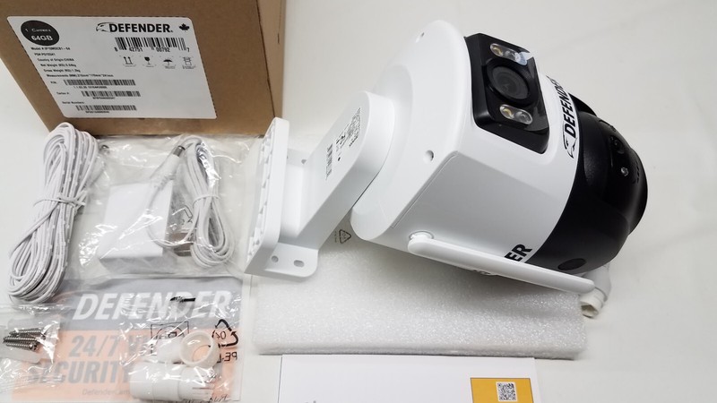 Defender AI Powered Guard Pro 3K Plus PTZ Dual Lens Security Camera 64GB gallery