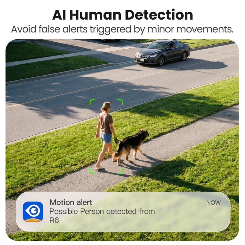 Wireless Solar Security Camera - 2K HD, 360° Pan/Tilt, Wi-Fi, Battery Powered, A gallery