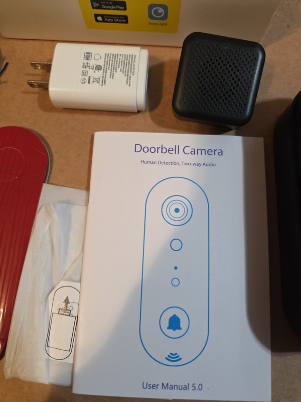 WiFi Video Doorbell, Wireless, Two-Way Audio, AI Human Detection gallery