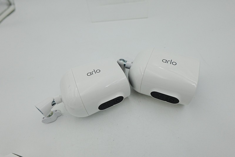 Arlo Essential Spotlight Camera - 4PK - Wireless Security - White - VMC2030 gallery