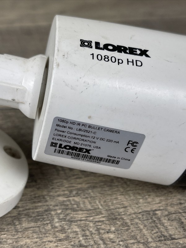 Lorex LBV2521-C White 1080p Night Vision Security Camera ⚠️for Parts⚠️ gallery